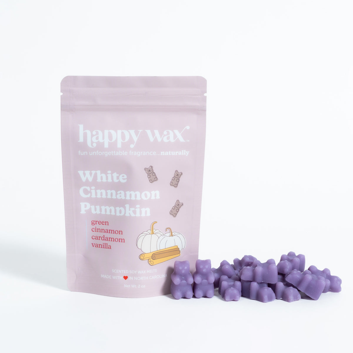 White Cinnamon Pumpkin Wax Melts