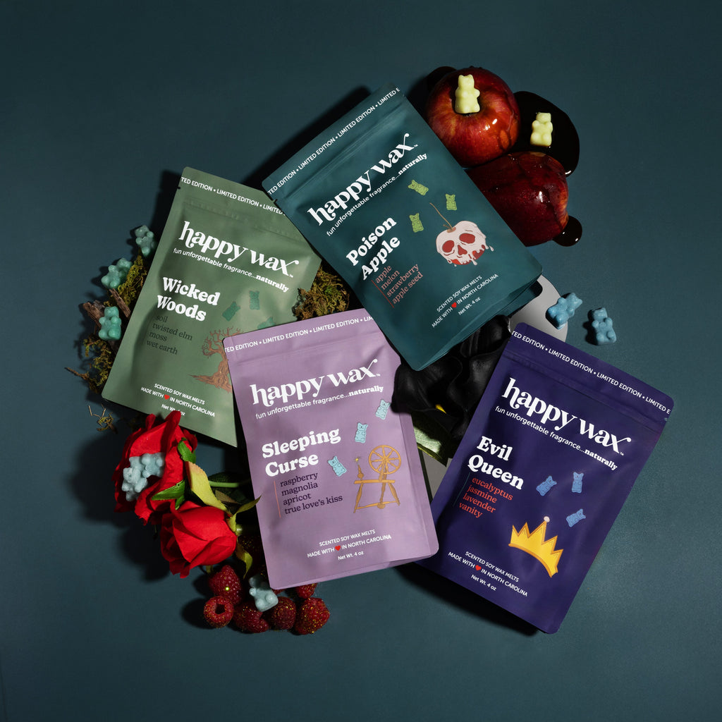 Dark Fairytale Collection 4-Pack - Happy Wax®