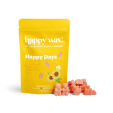 Happy Wax Melts, Happy Days with oranges bears on white background 