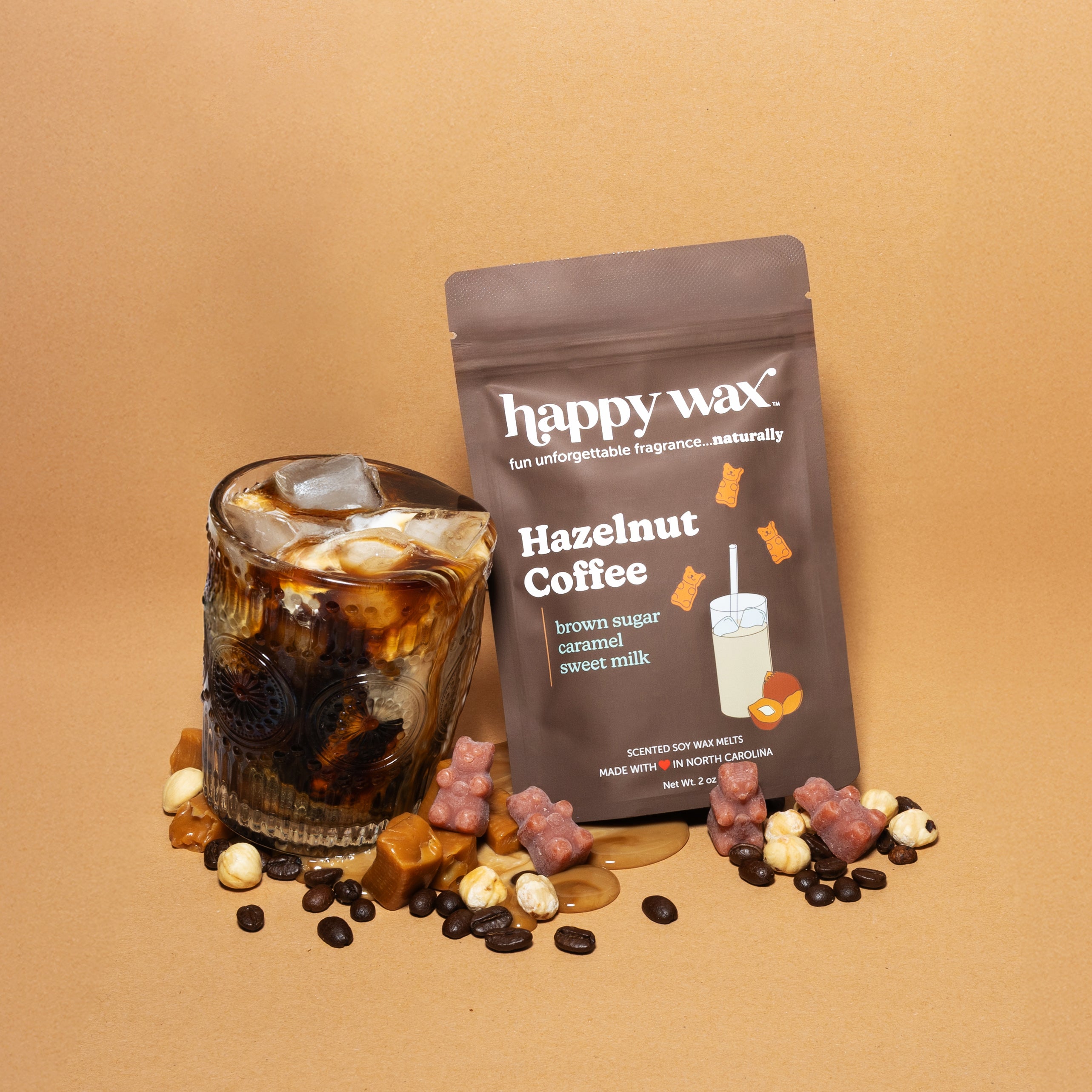 Hazelnut Coffee Wax Melts - Happy Wax®