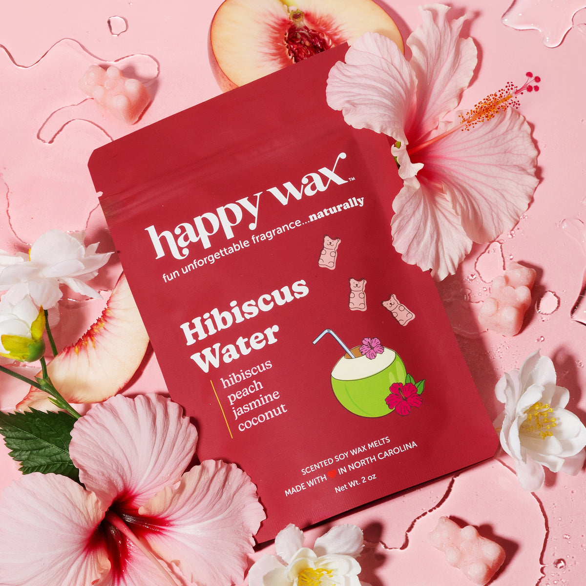 Hibiscus Water Wax Melts