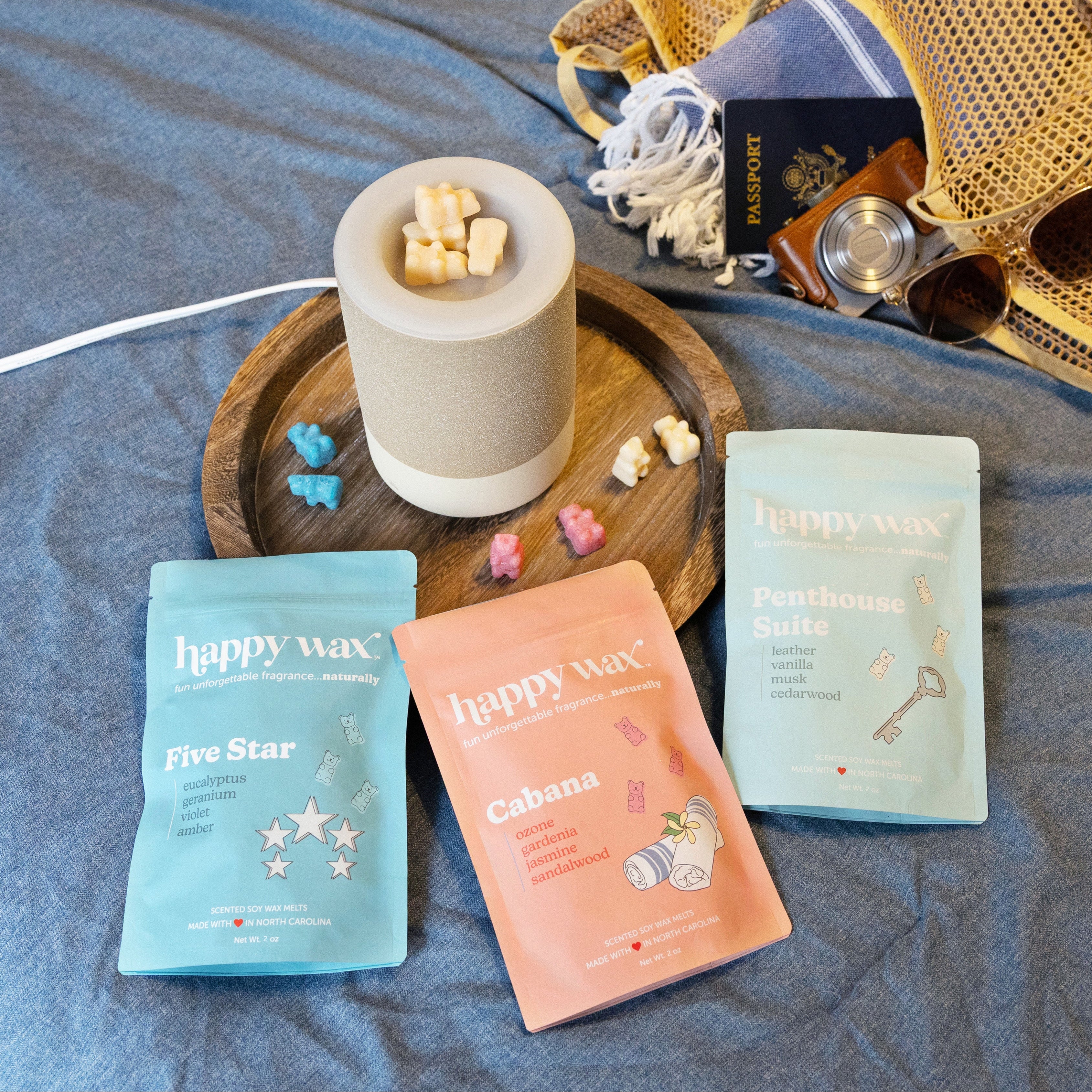 Hotel Collection 3-Pack - Happy Wax®