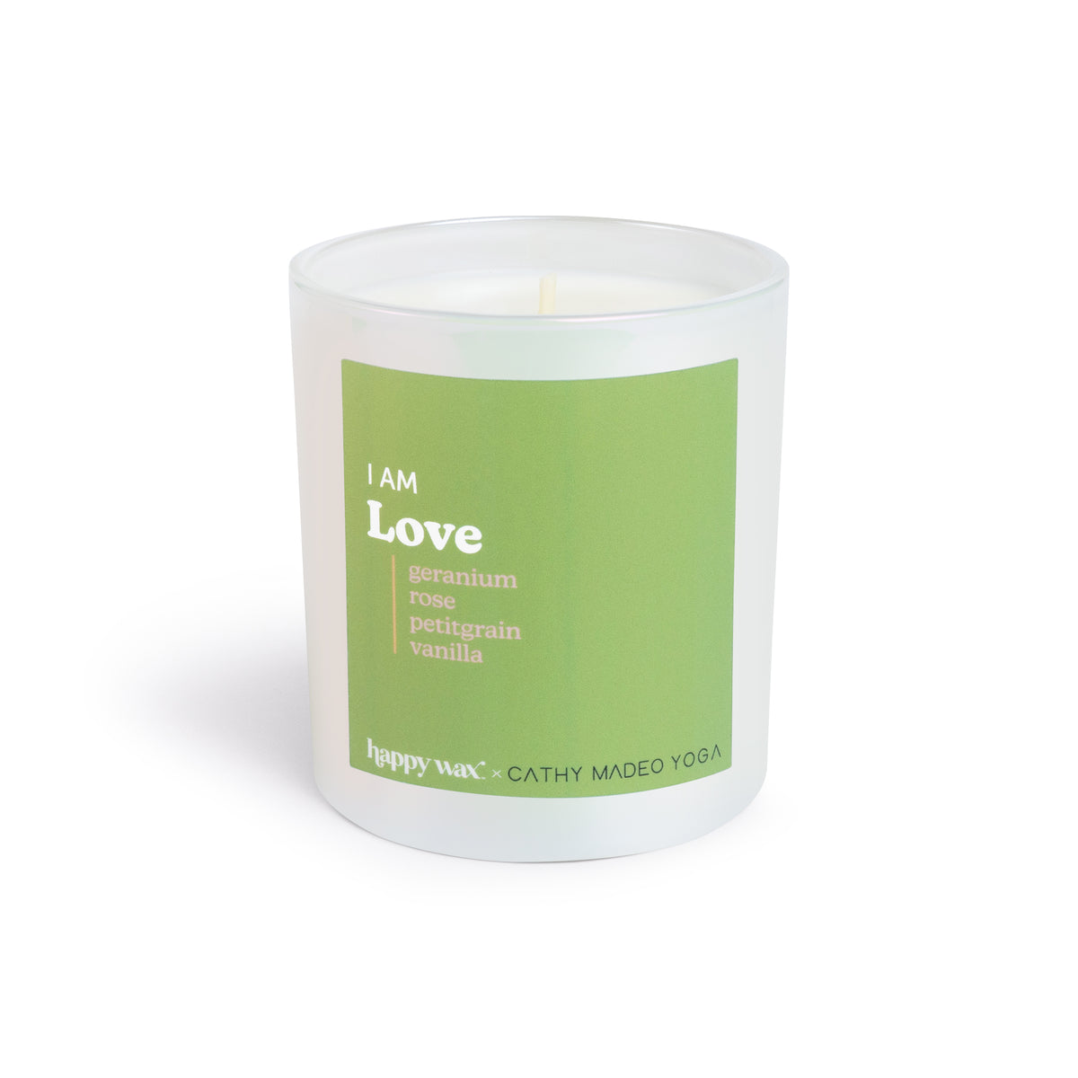 I am Love Single Wick Candle