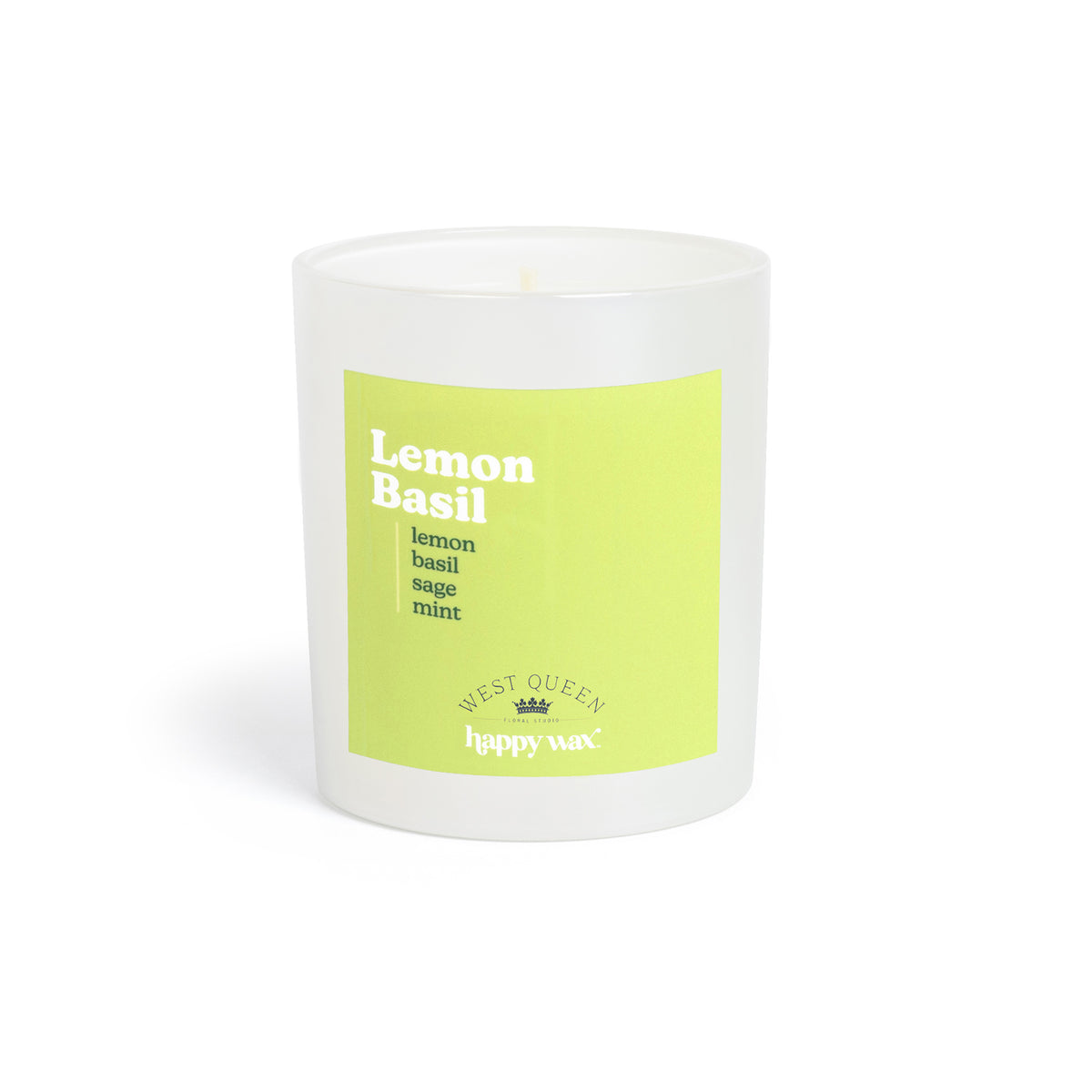 Lemon Basil Single Wick Candle