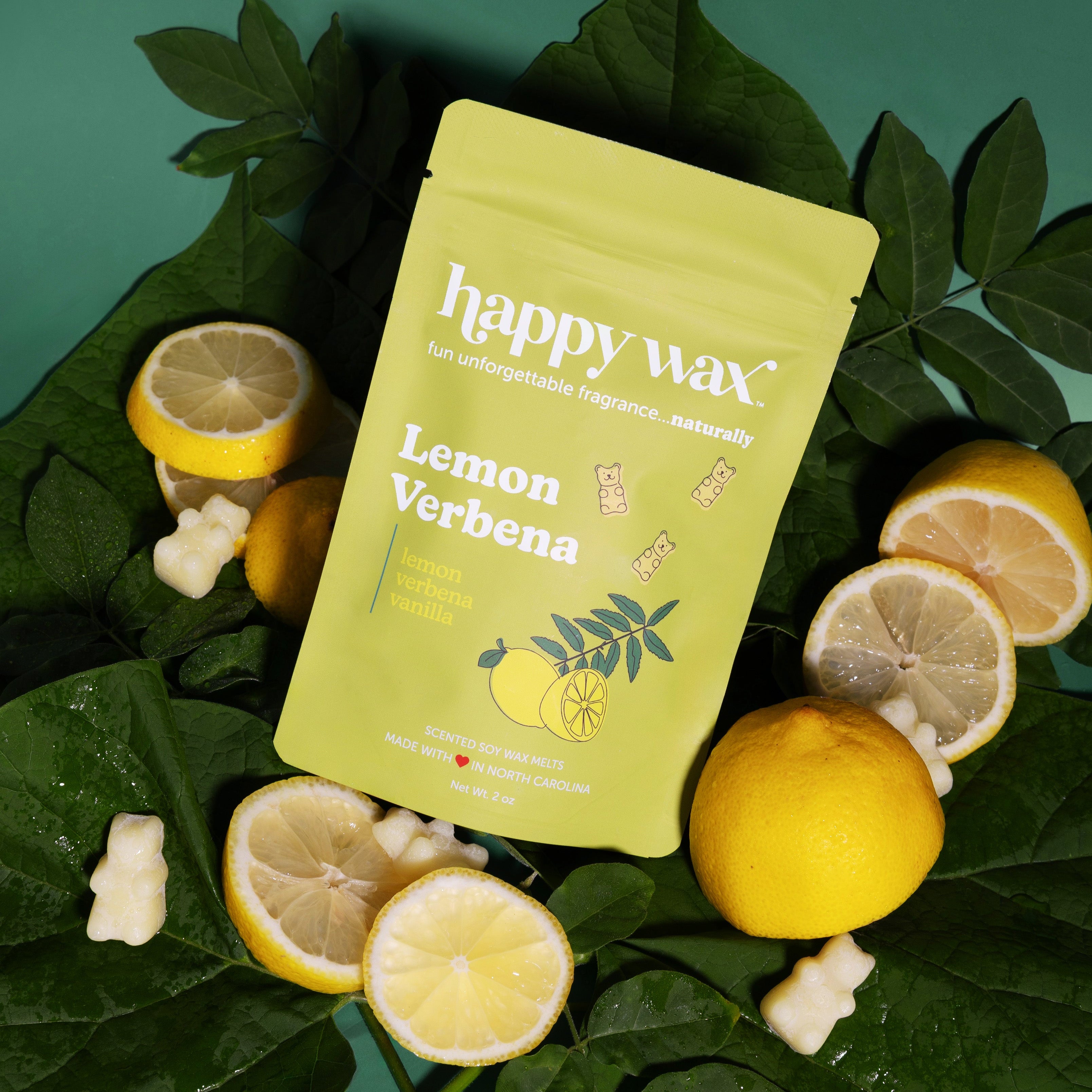 Lemon Verbena Wax Melts - Happy Wax® Lemon Verbena Wax Melts - Happy Wax®