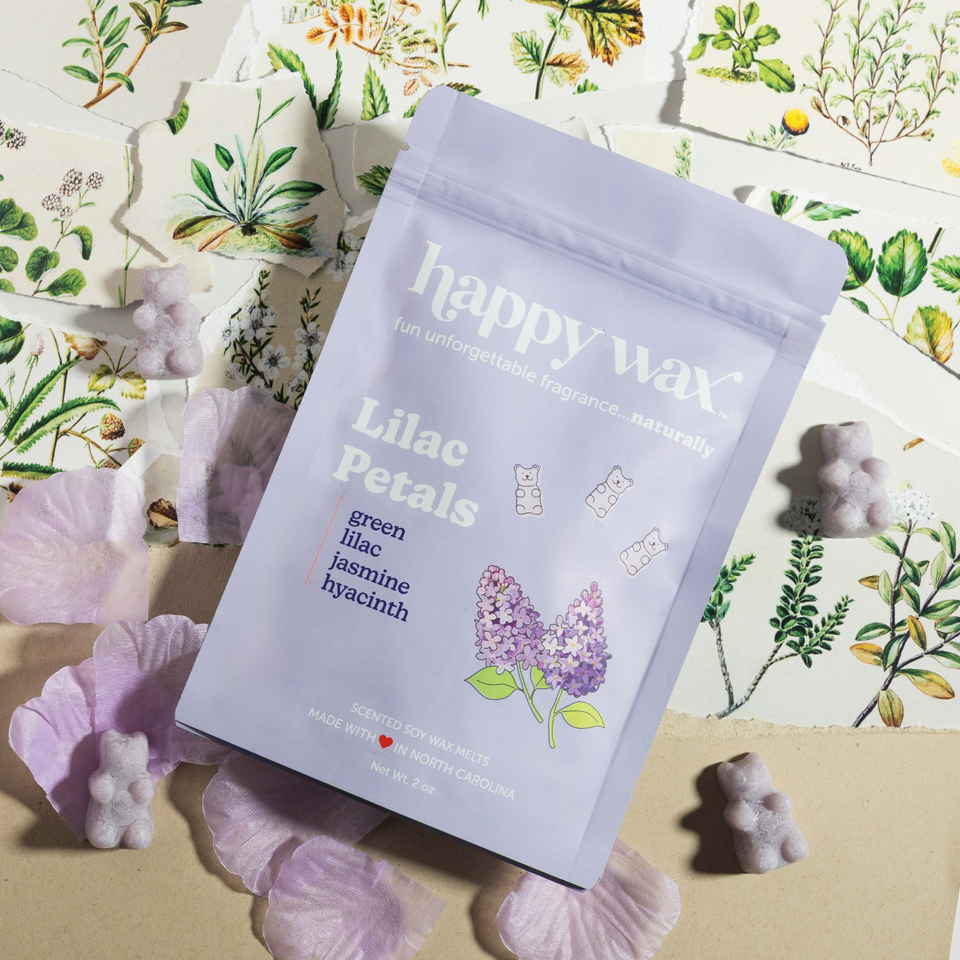 Lilac Petals Wax Melts