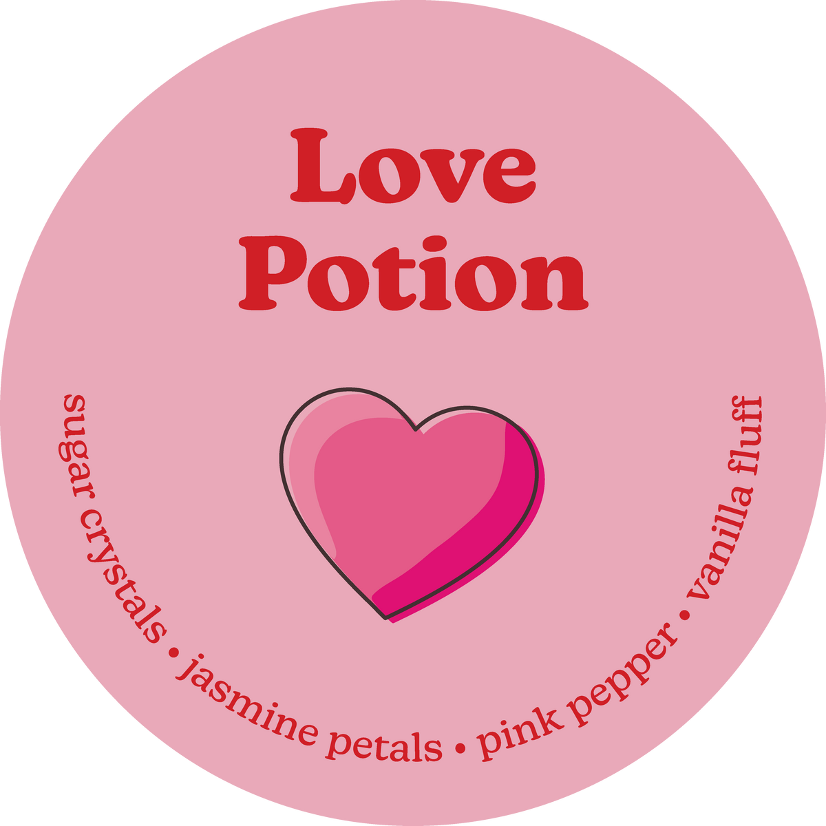 LOVE POTION 缶バッジ Love Potion Wax Melts - Happy Wax®