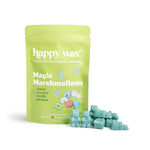 Happy Wax Magic Marshmallows packaging with marshmallows on a white background