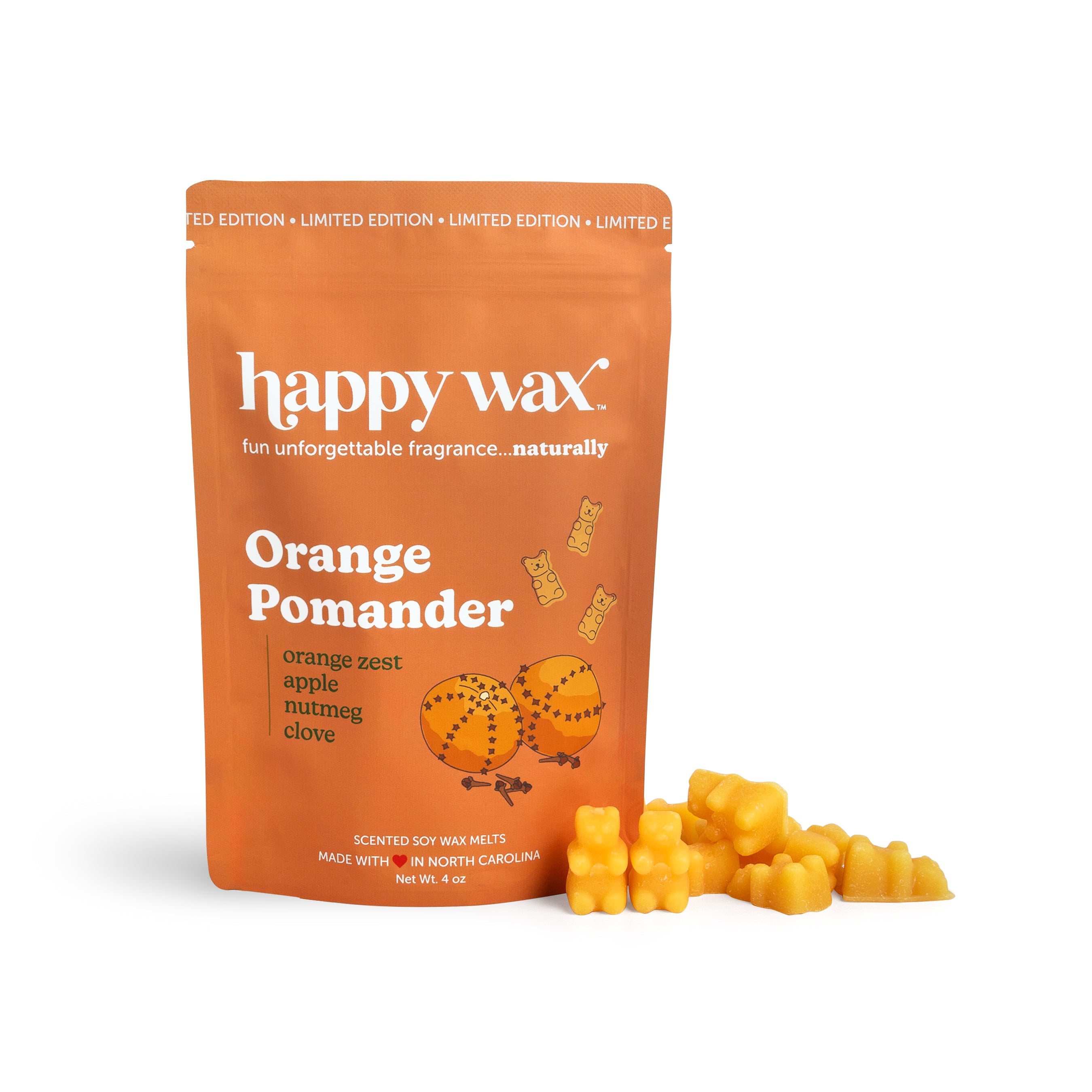 Orange Pomander Wax Melts - Happy Wax®
