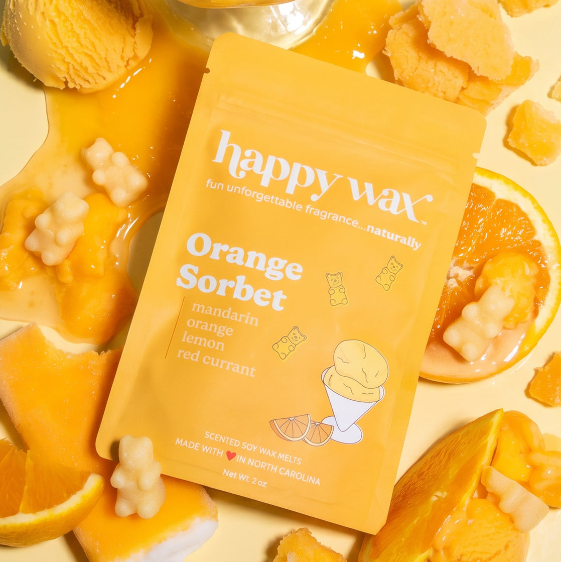Orange Sorbet Wax Melts