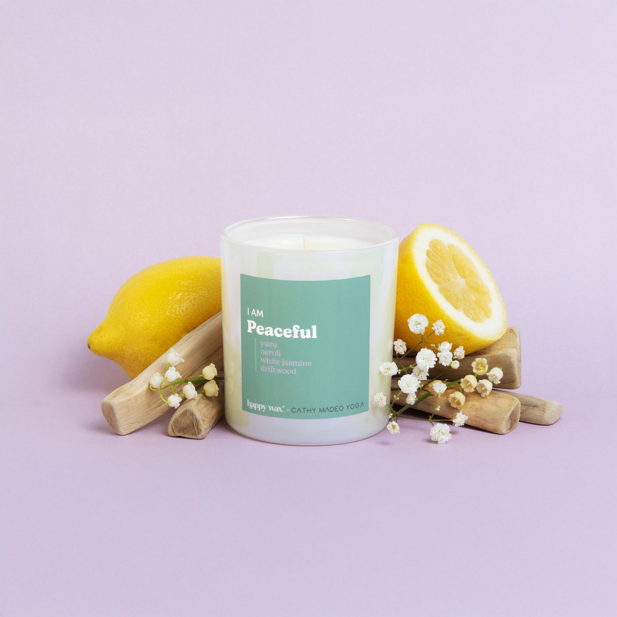 I am Peaceful Single Wick Candle