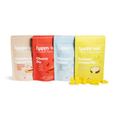 Happy Wax Pie Shop scented wax melts on a white background