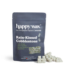 Happy Wax Rain-Kissed Cobblestone wax melts packaging on a white background