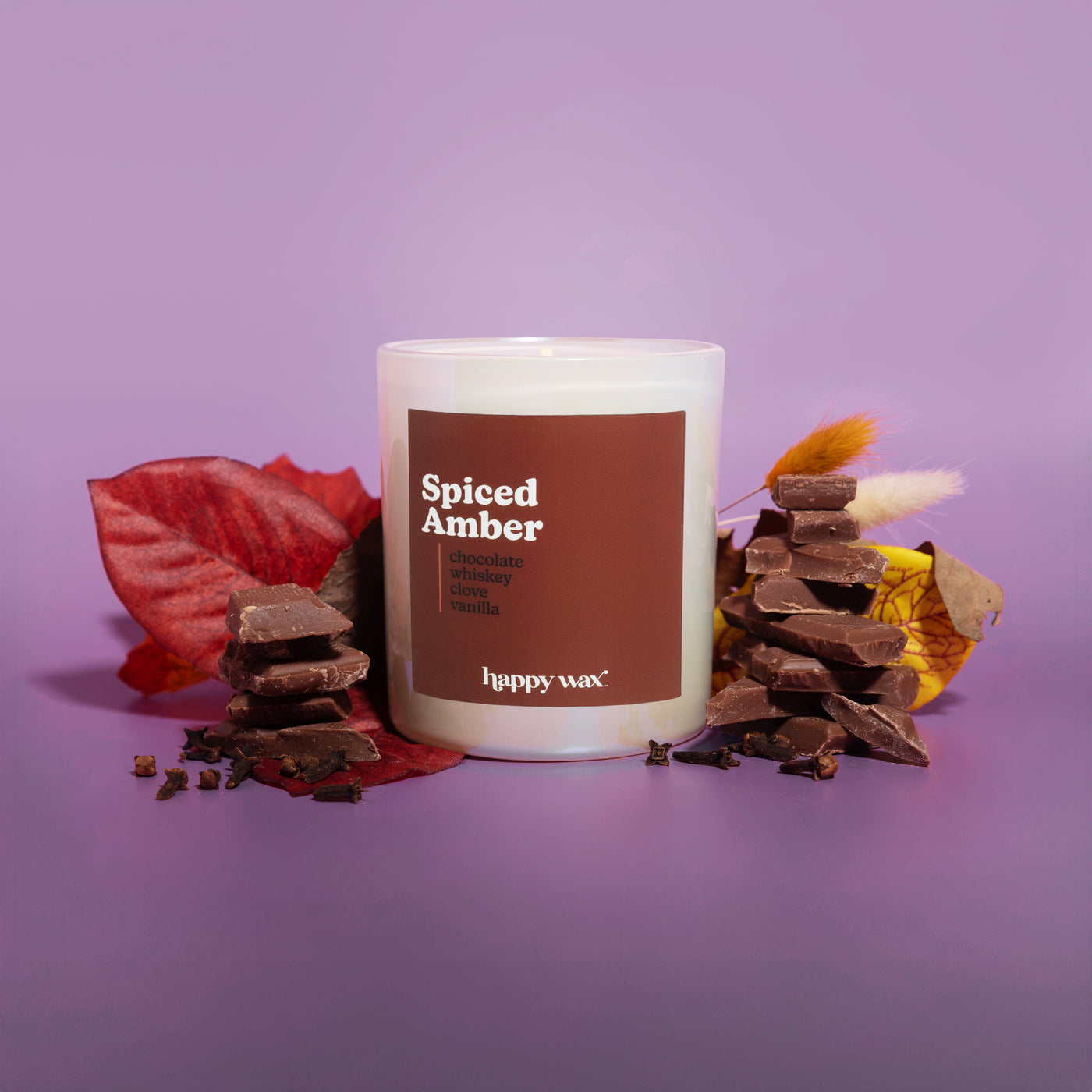Spiced Amber Single Wick Candle