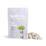Happy Wax Tire Swing wax melts packaging with wax melts on a white background