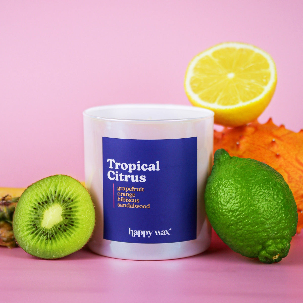 Tropical Citrus Single Wick Candle