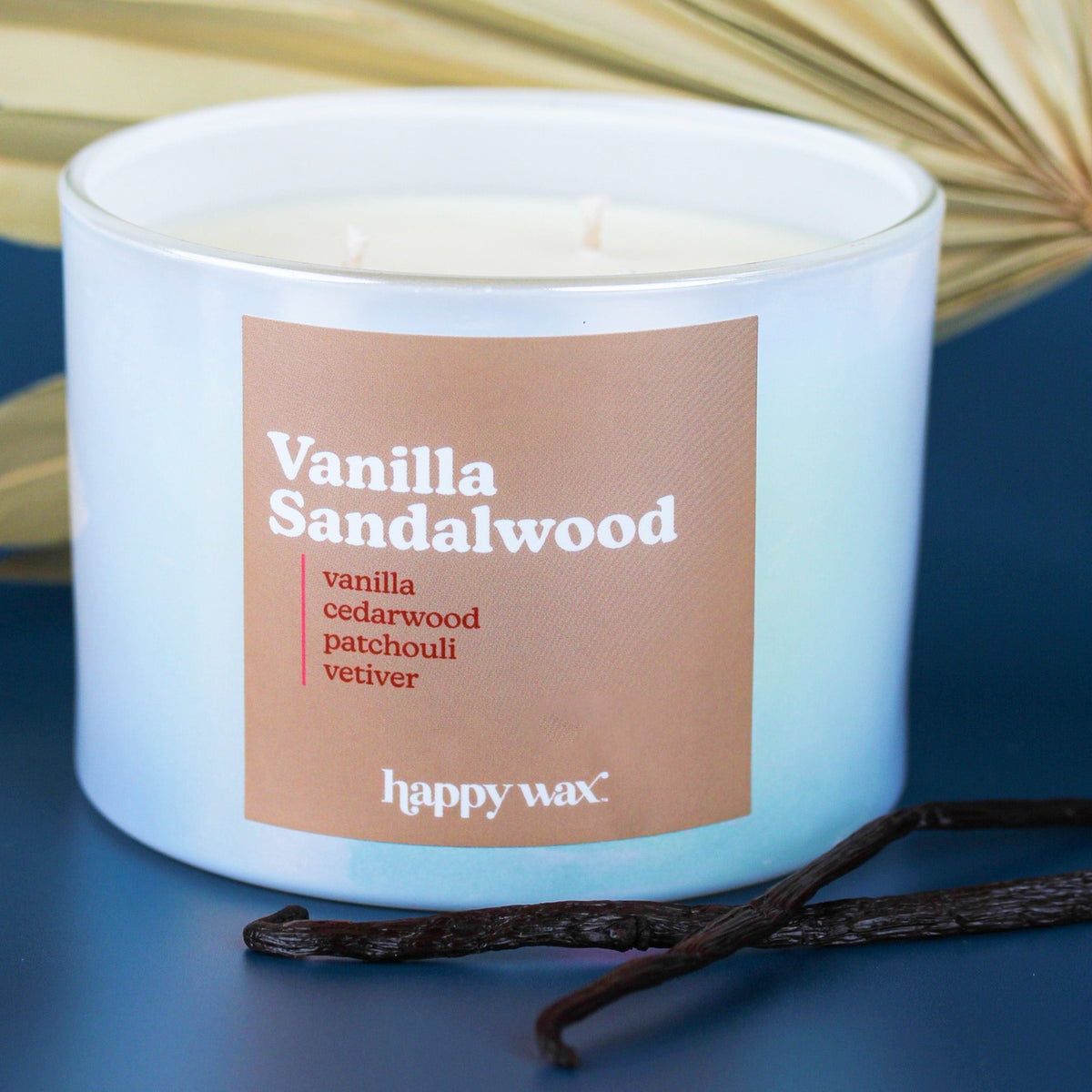 Vanilla Sandalwood Three Wick Candle