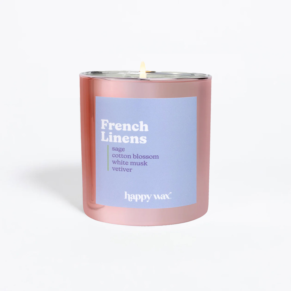 French Linens Single Wick Candle