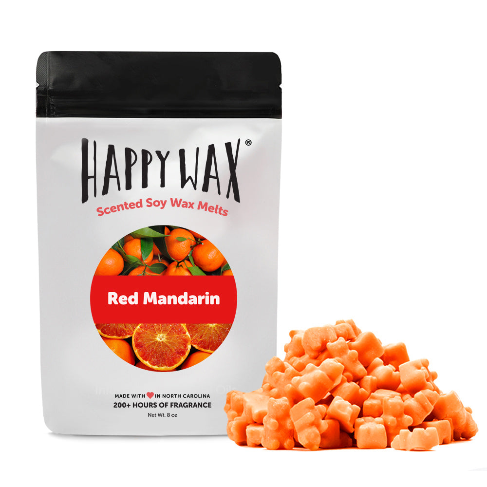 Half Pounder Red Mandarin Wax Melts