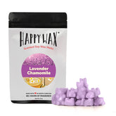 Happy Wax Lavender Chamomile Wax Melts - All Happy Wax scented wax melts are made with 100% all natural soy wax and are infused with essential oils. Use with any scented wax melt, cube, or tart warmer for hours of flame-free home fragrance! Adorable bear-shaped scented wax melts make mixing & melting a breeze.