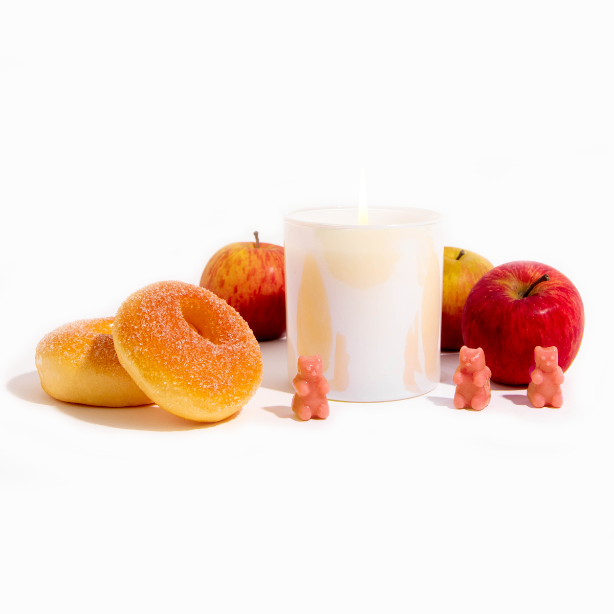 Apple Jam Donut Single Wick Candle