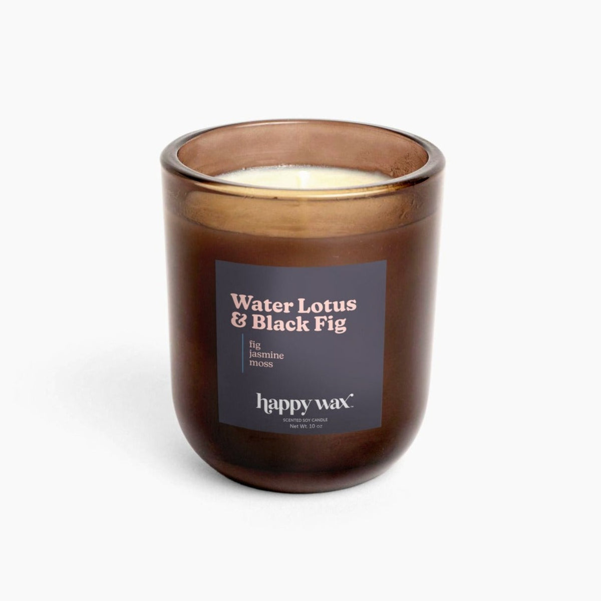 Water Lotus & Black Fig Single Wick Candle